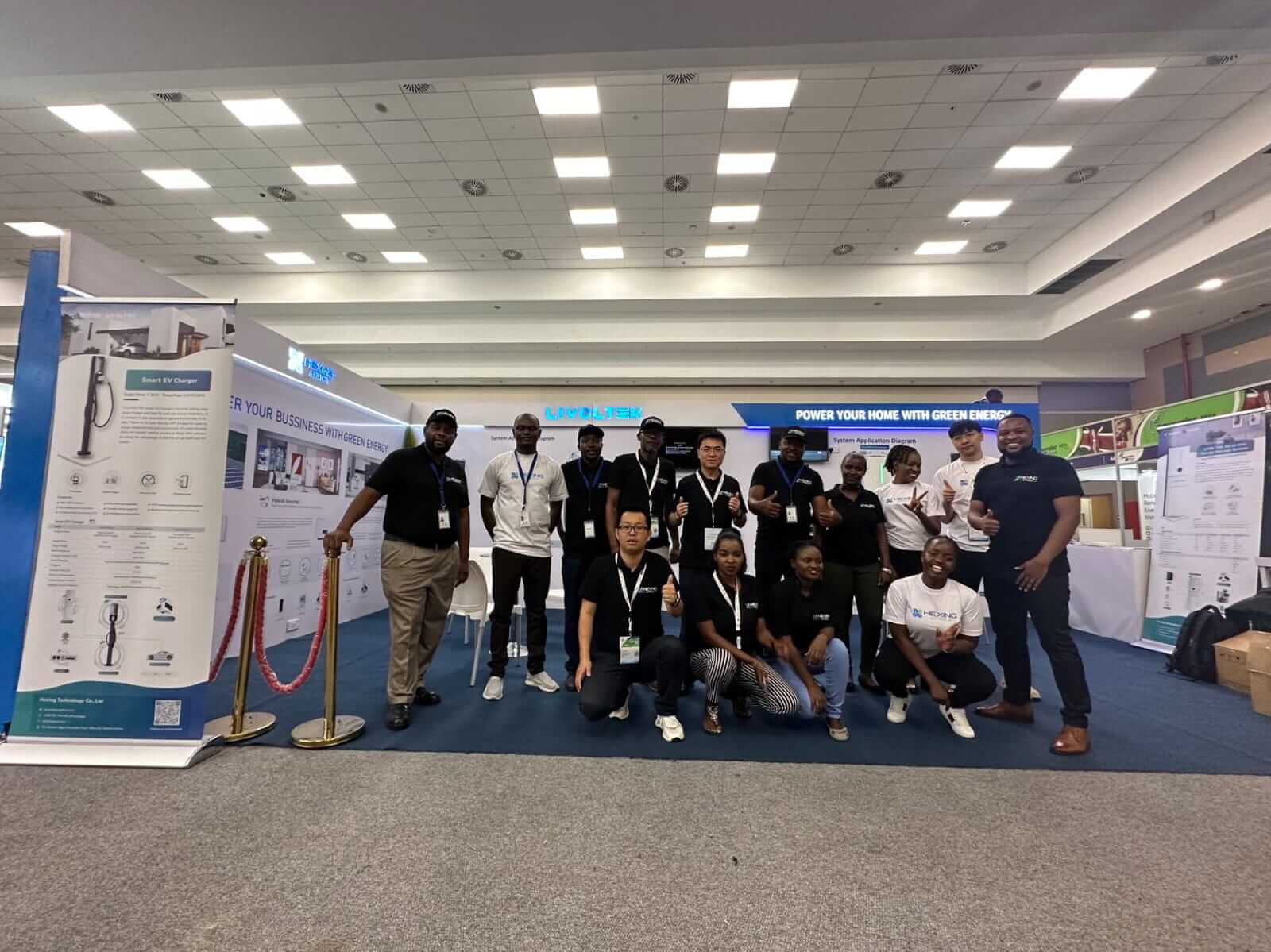 Hexing Africa team at the REFA 2023 Sarit Expo Center.jpg